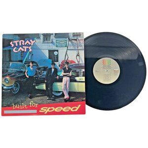Stray Cats Built For Speed Vinyl LP 1982 EMI America ‎ST-17070 Record Album VG+